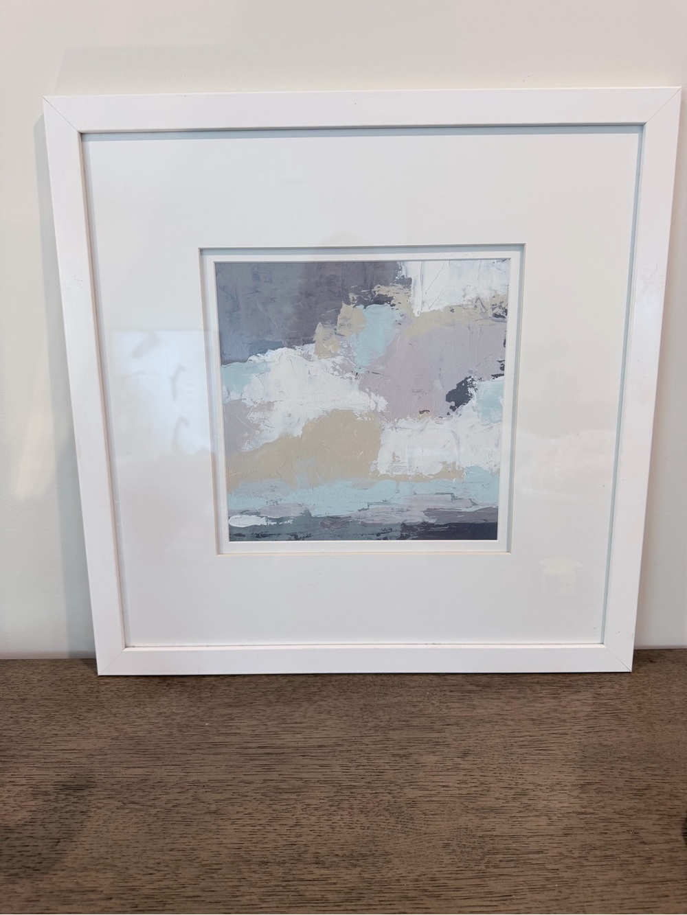 24x24 Fog Bank Il abstract art print by
June Erica Vess